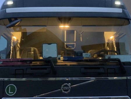 HYGEOLIS dezinfekcija zraka in odpravljanje neprijetnih vonjav v kamionu