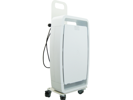 Naprava za dezinfekcijo zraka EOLIS voziček (na vozičku) za lažje prestavljanje naprave za dezinfekcijo zraka